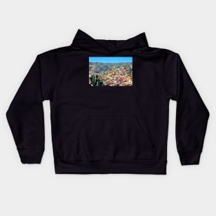 Point de vue sur la ville de Guanajuato Kids Hoodie